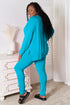 Basic Bae Full Size V-Neck Soft Rayon Long Sleeve Top and Pants Lounge Set - Fashorio