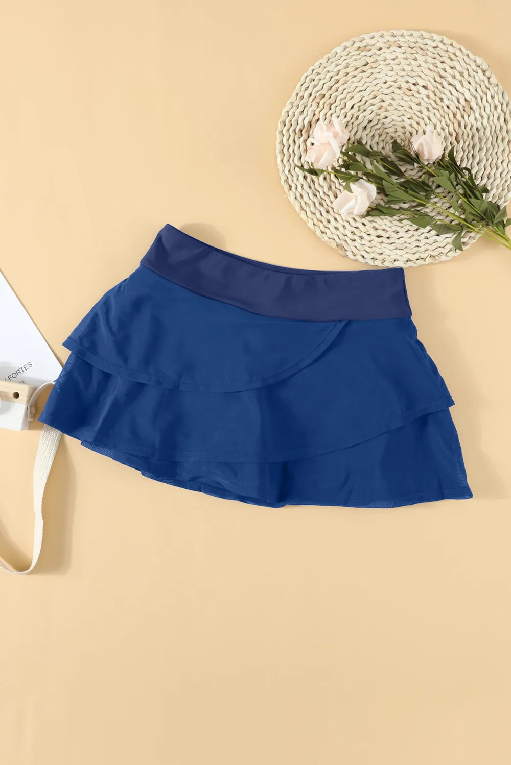 Elastic Waist Swim Skirt - Fashorio