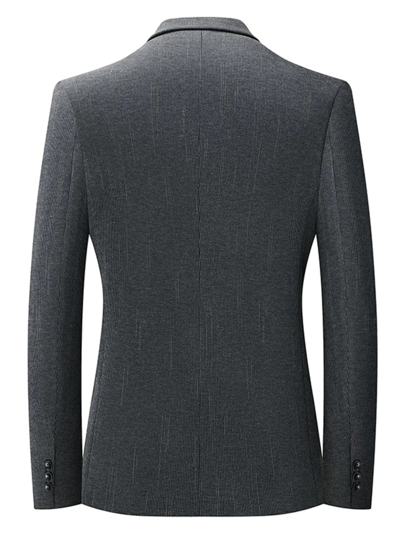 Men's Lapel Collar Long Sleeve Blazer - Fashorio