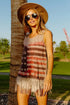 BiBi American Flag Print Knit Sleeveless Top - Fashorio