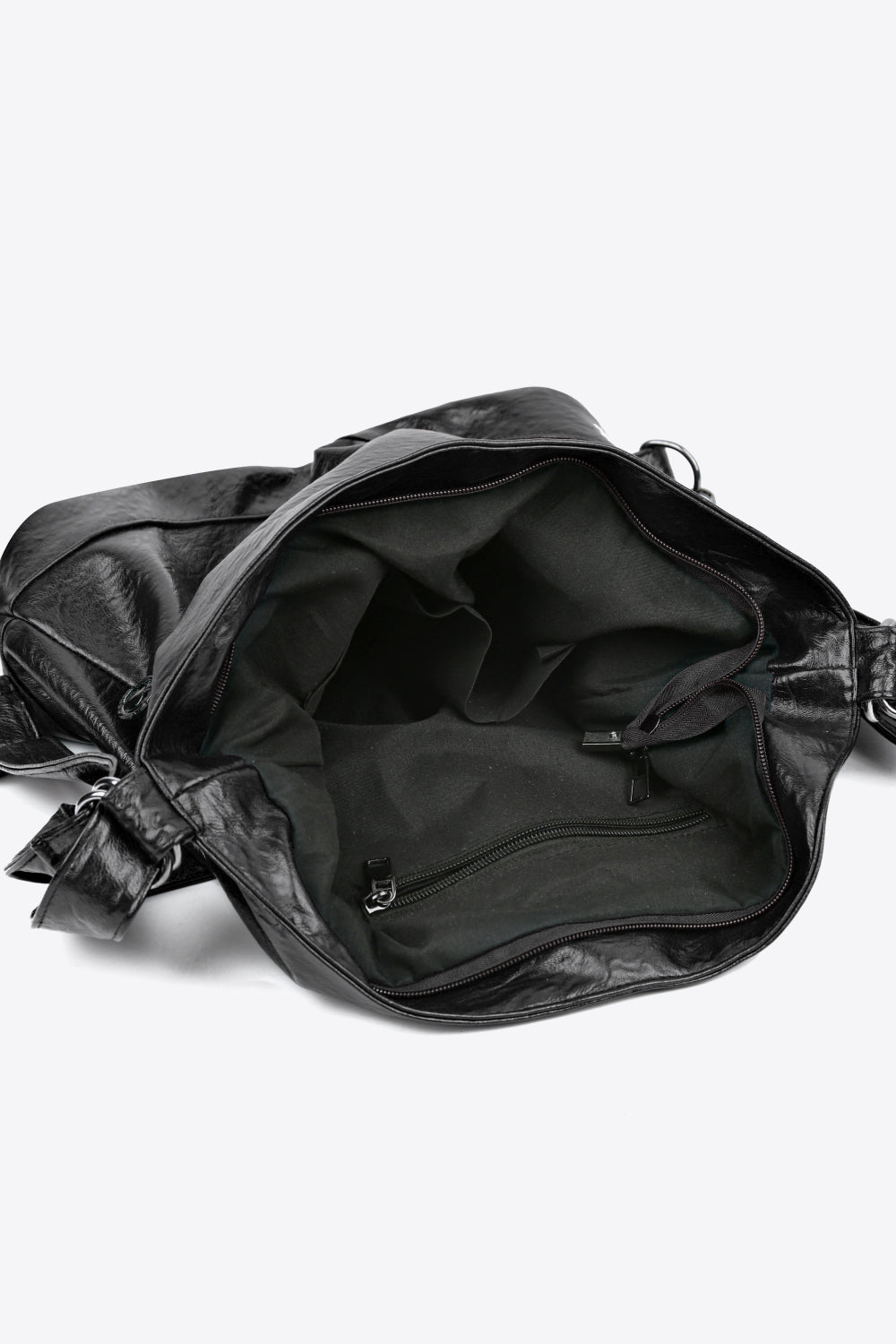 PU Leather Shoulder Bag - Fashorio