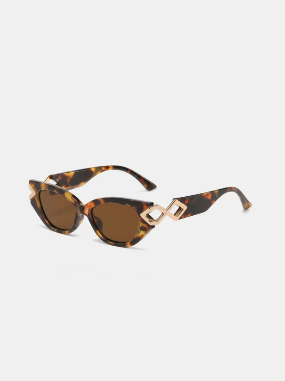 Polycarbonate Frame Cat-Eye Sunglasses - Fashorio