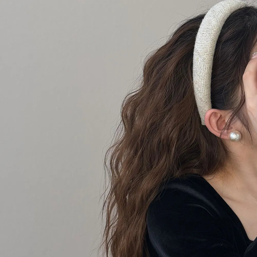 Polyester Wide Hair Headband - Fashorio