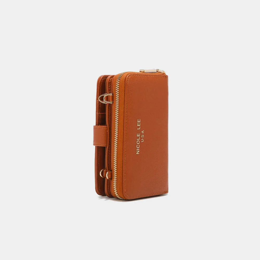 Nicole Lee USA 2 Piece Phone Case Crossbody Wallet - Fashorio