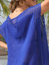 Crochet Trim Beach Cover Up Dress - Fashorio