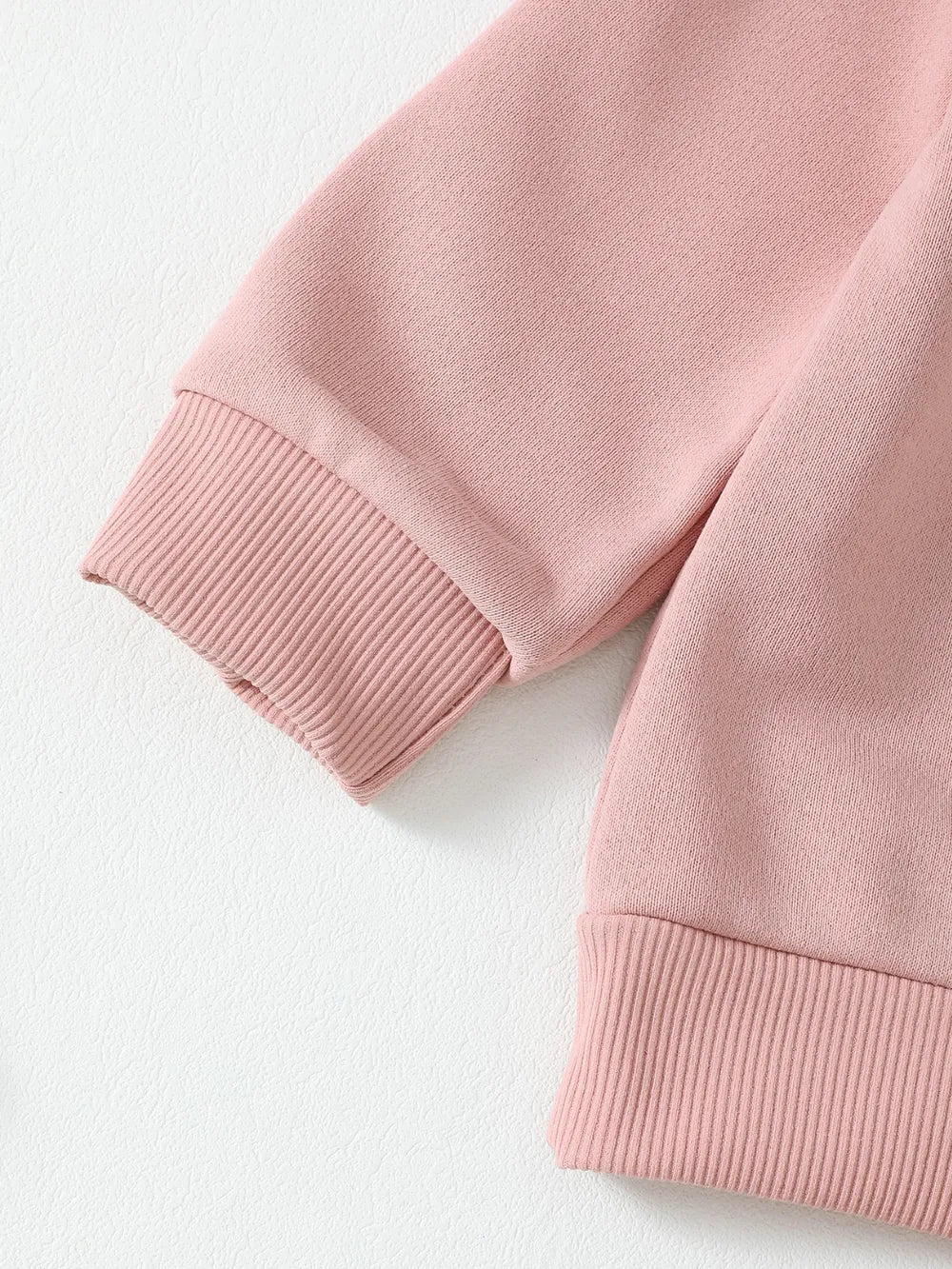 Children's Letter Graphic Sweatshirt and Pants Set - Fashorio