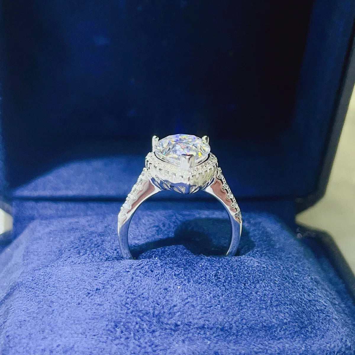 2 Carat Moissanite 925 Sterling Silver Ring - Fashorio