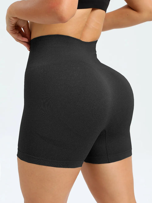 High Waist Active Shorts - Fashorio