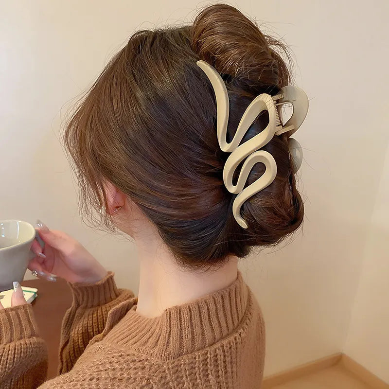 Alloy Acrylic Hair Claw Clip - Fashorio
