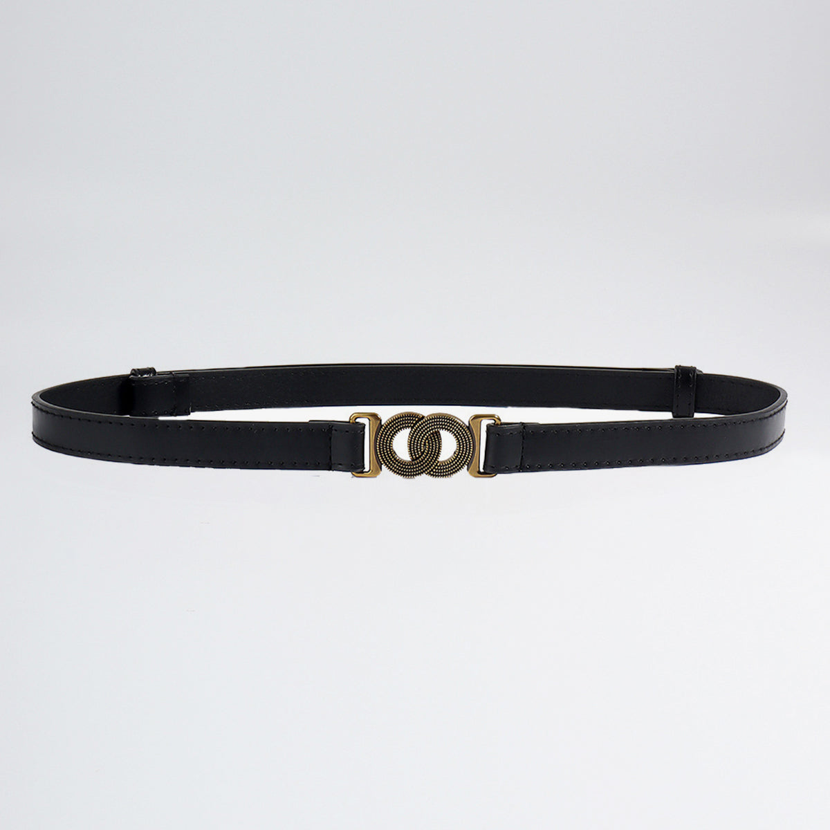 Alloy Buckle PU Belt - Fashorio