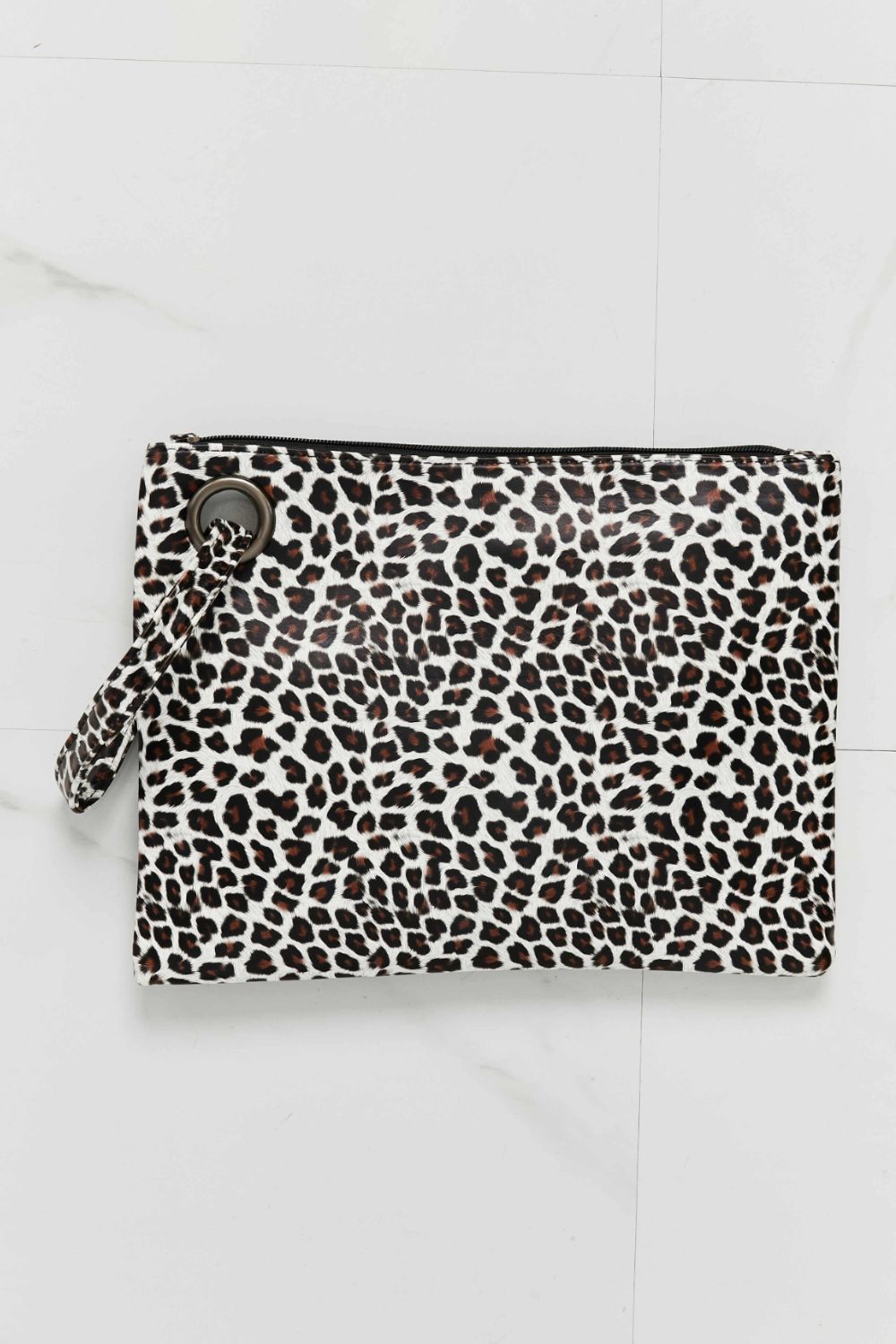 Make It Your Own Printed Wristlet Leopard One Size - Fashorio