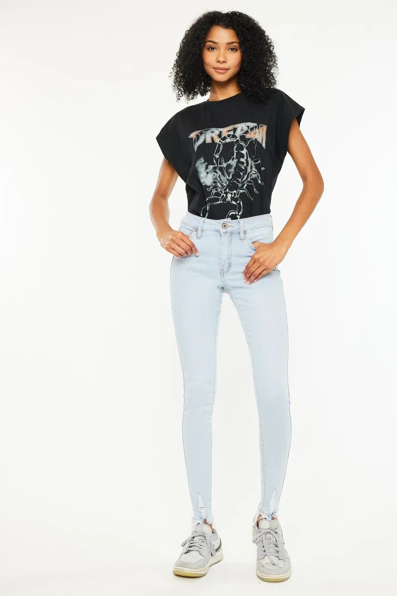 Kancan High Rise Super Skinny Jeans - Fashorio