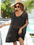 Crochet Knit Beach Cover Up Dress - Fashorio