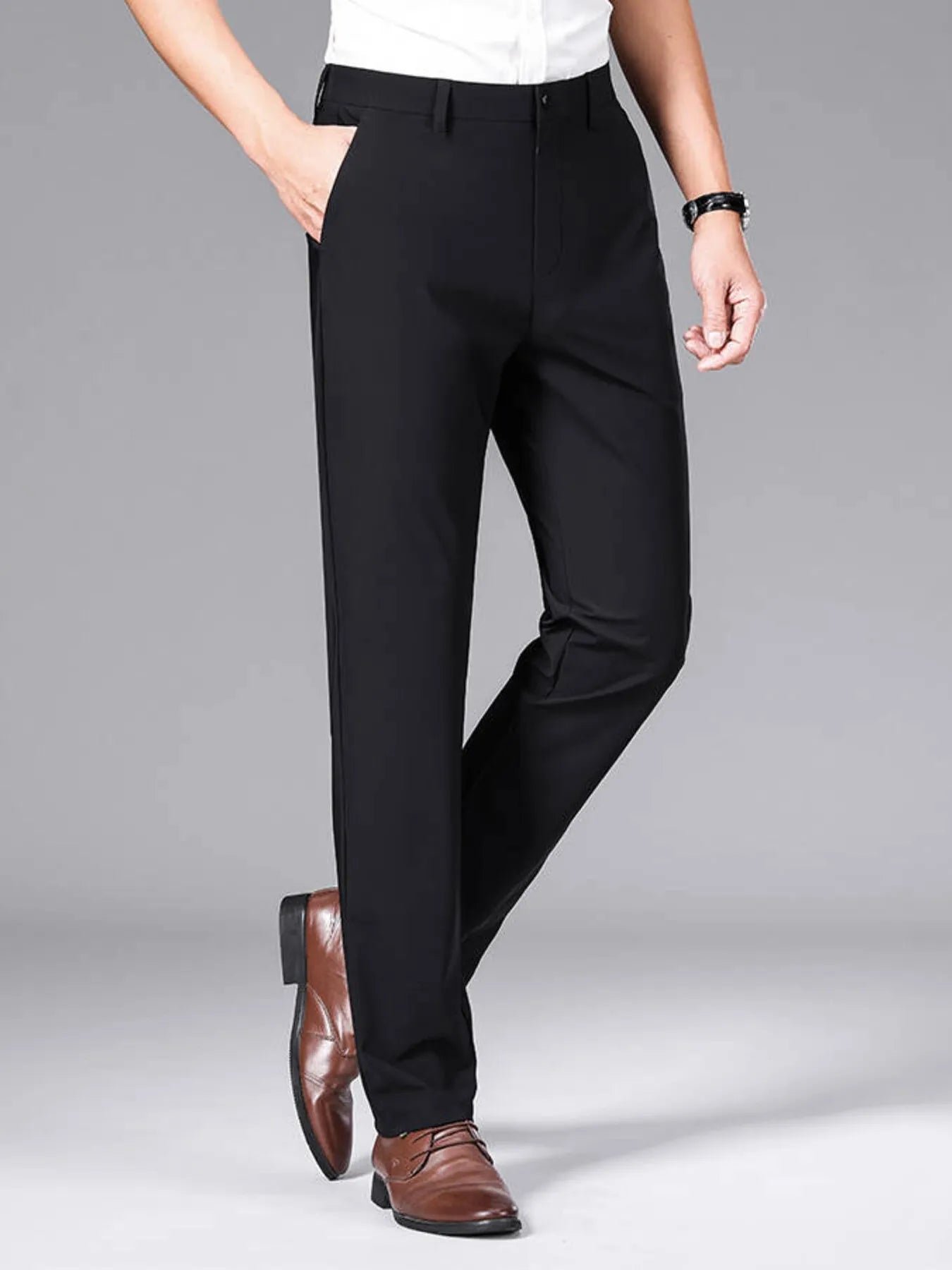 Men's Slim Fit Casual Pants - Fashorio