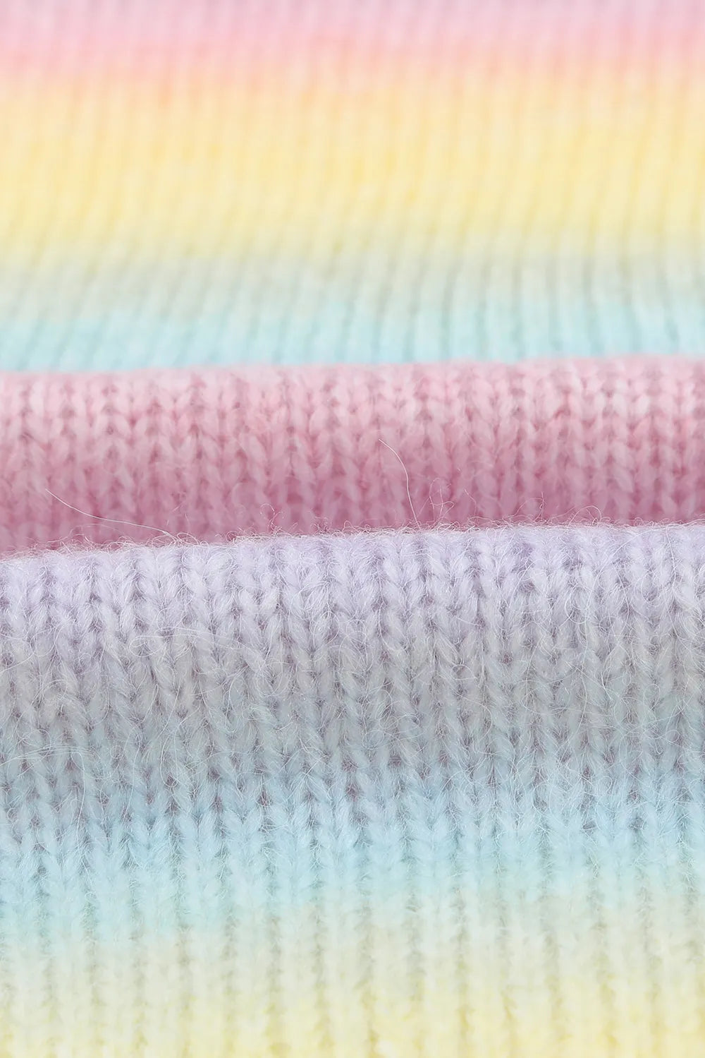 Gradient Open Front Drop Shoulder Cardigan - Fashorio
