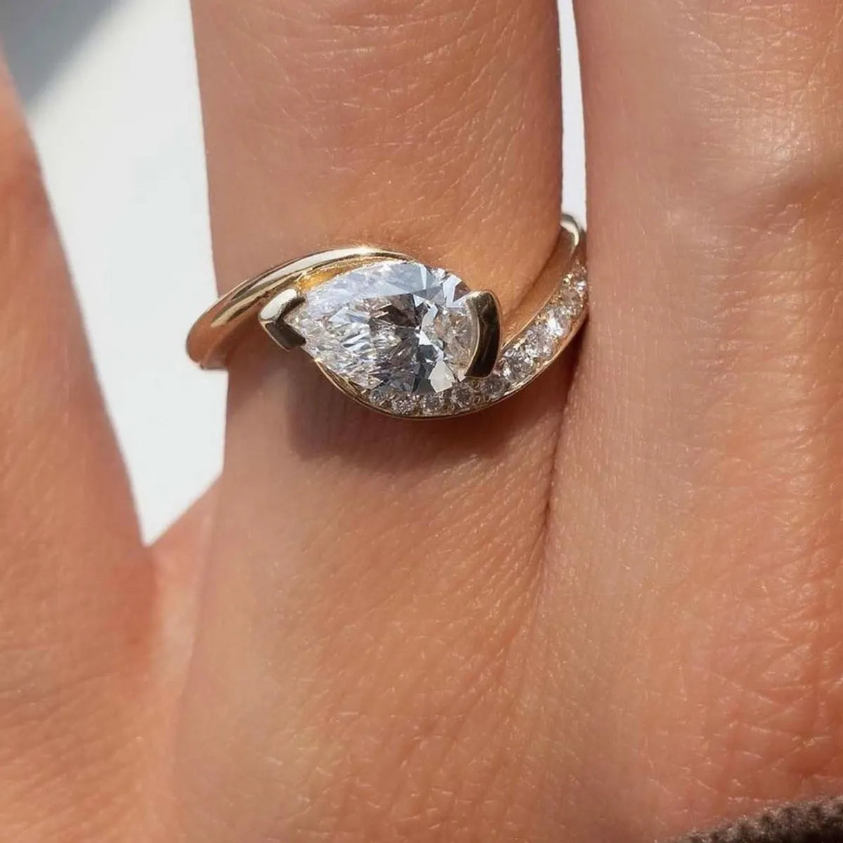 1.5 Carat Moissanite 925 Sterling Silver Ring - Fashorio