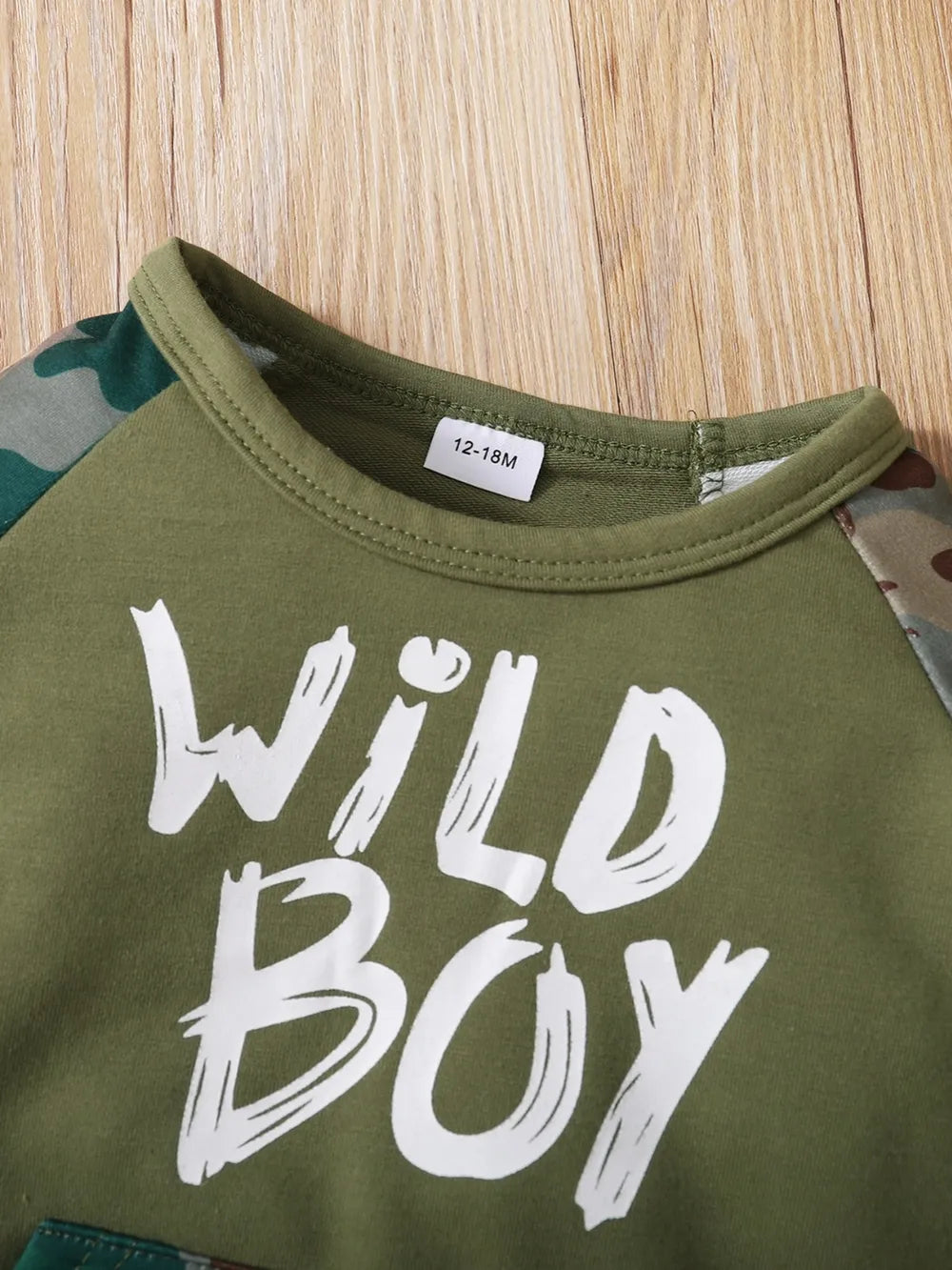 Children's Camouflage Top and Pants Set - Fashorio