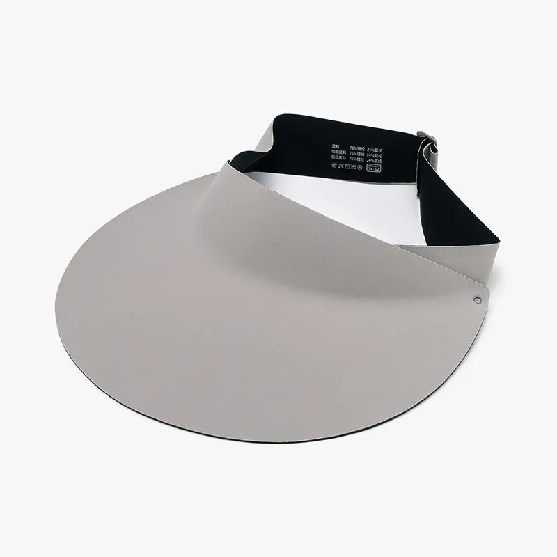 Breathable Adjustable Ice Silk Sun Hat Light Gray One Size - Fashorio