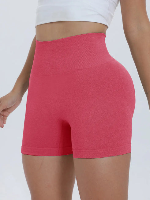 High Waist Active Shorts - Fashorio