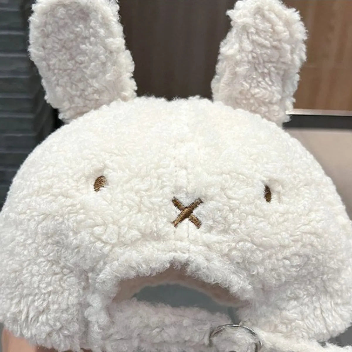 Cute Fluffy Bear Ears Winter Hat - Fashorio