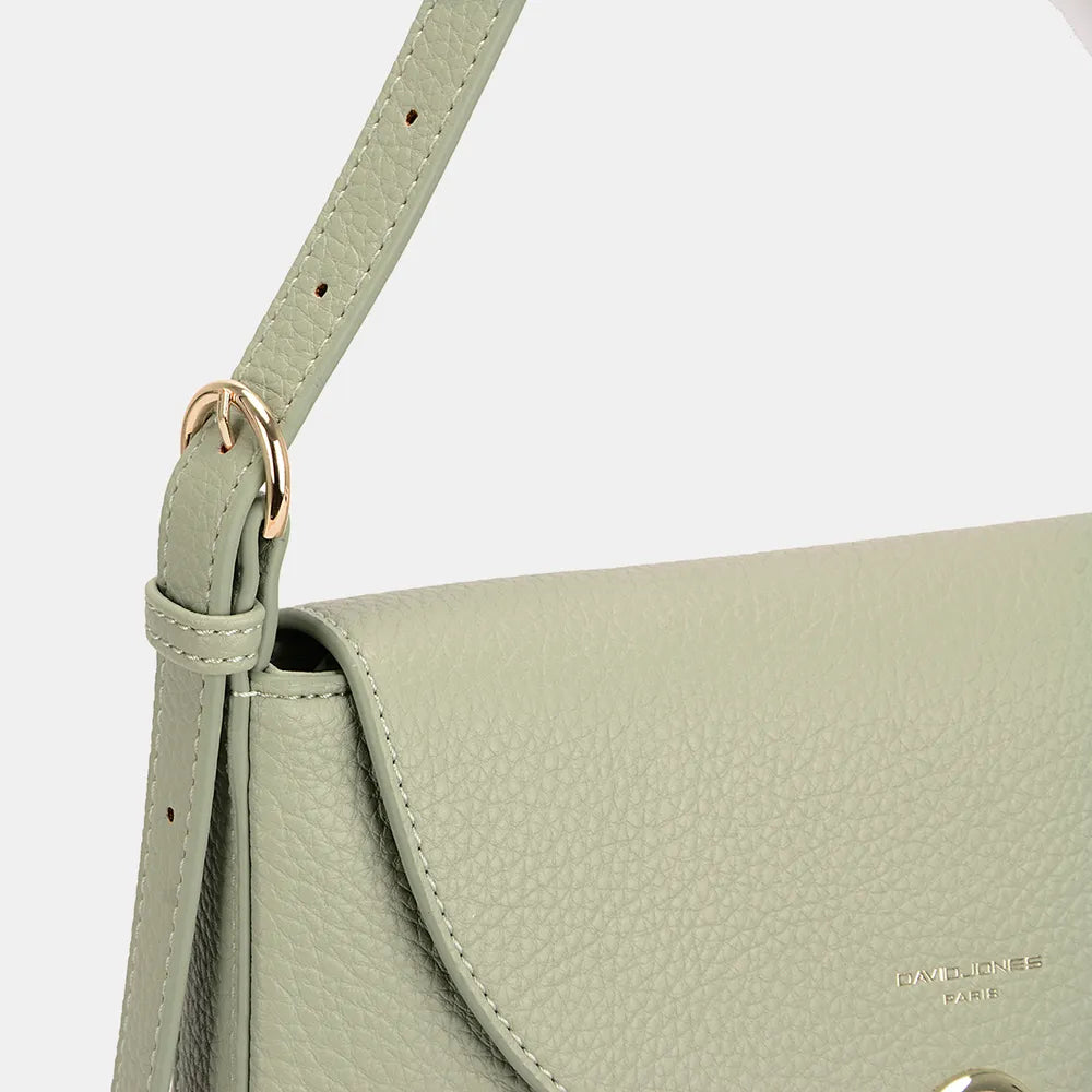 David Jones Metal Buckle Shoulder Bag - Fashorio
