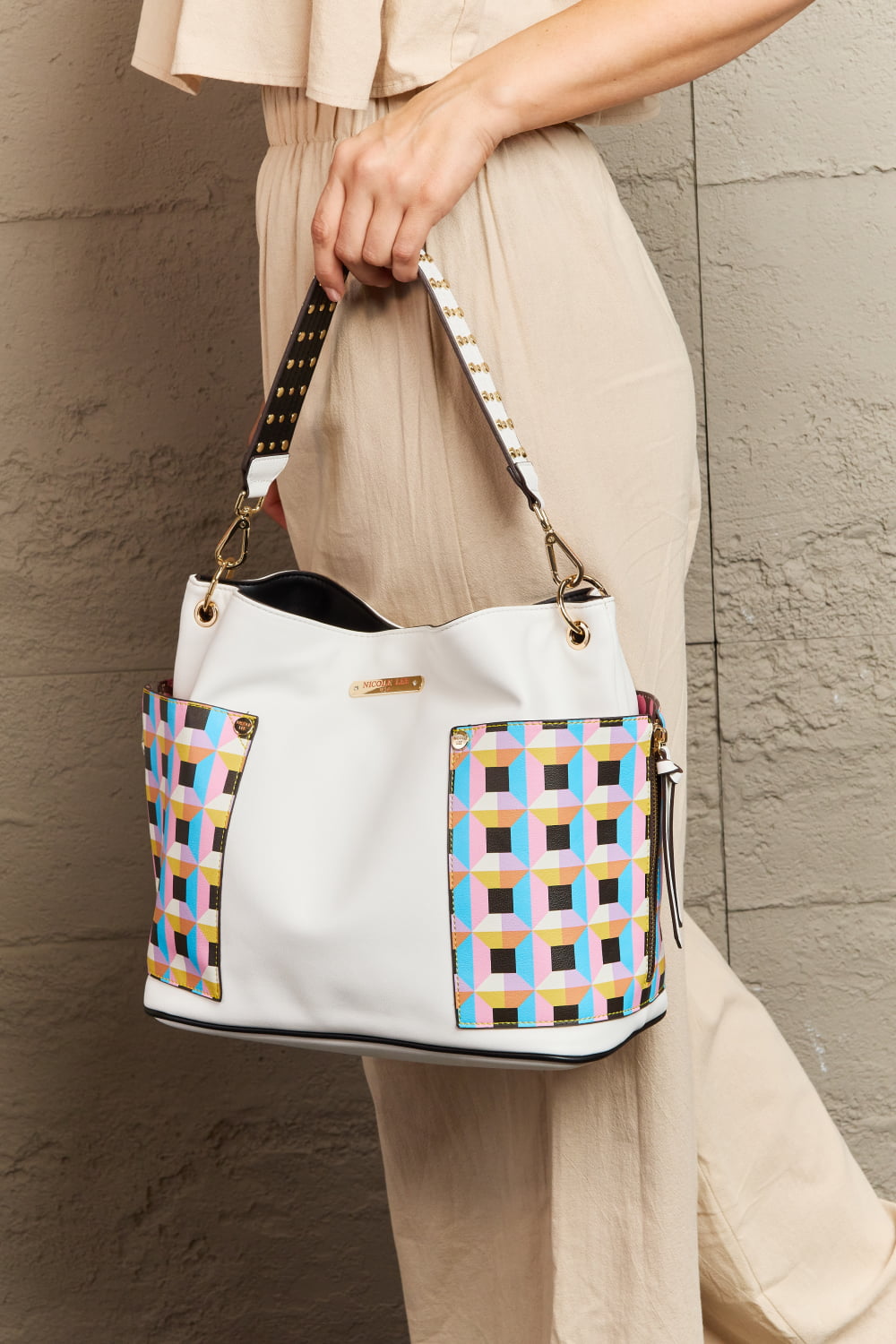 Nicole Lee USA Quihn 3-Piece Handbag Set - Fashorio