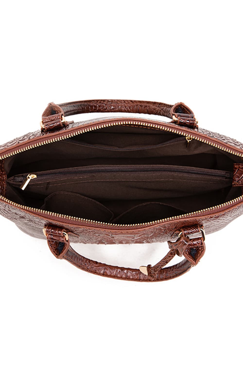Gradient PU Leather Handbag - Fashorio