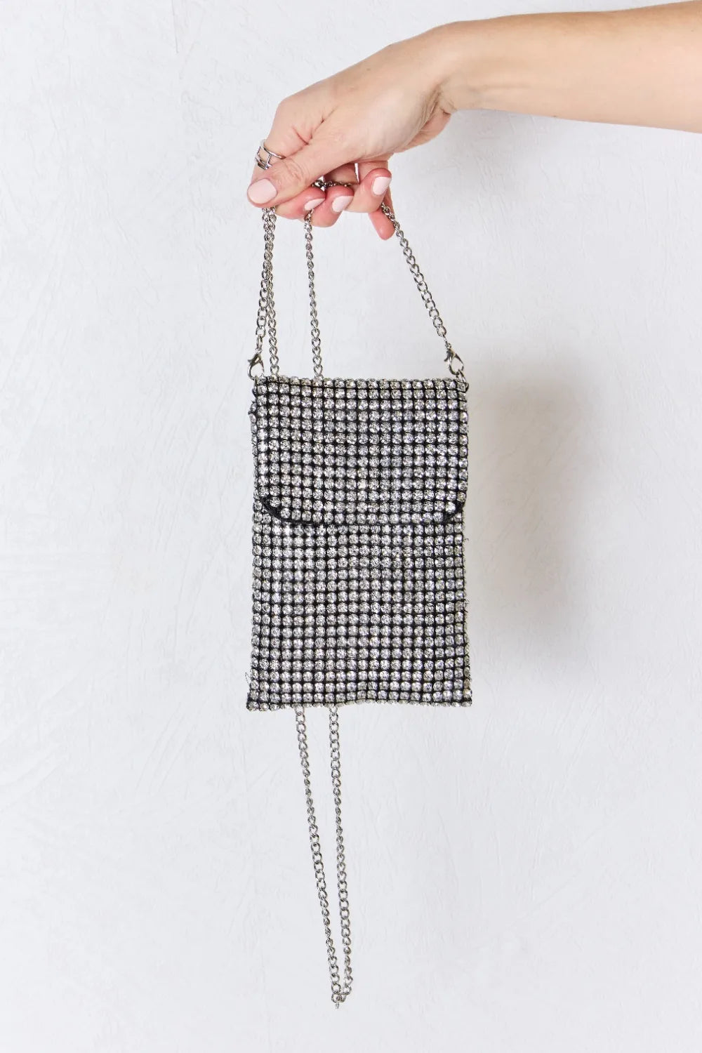 Forever Link Rhinestone Mini Crossbody Bag - Fashorio