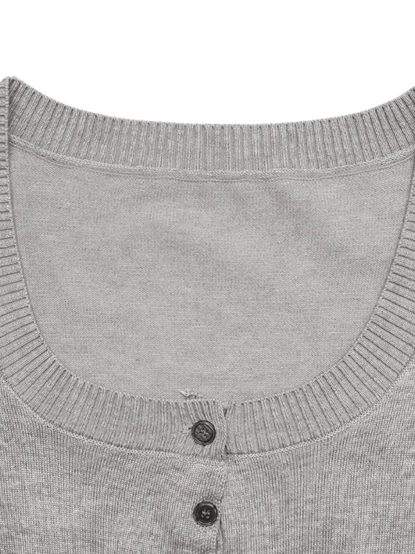 Ribbed Long Sleeve Top and Skirt Knit Set - Fashorio