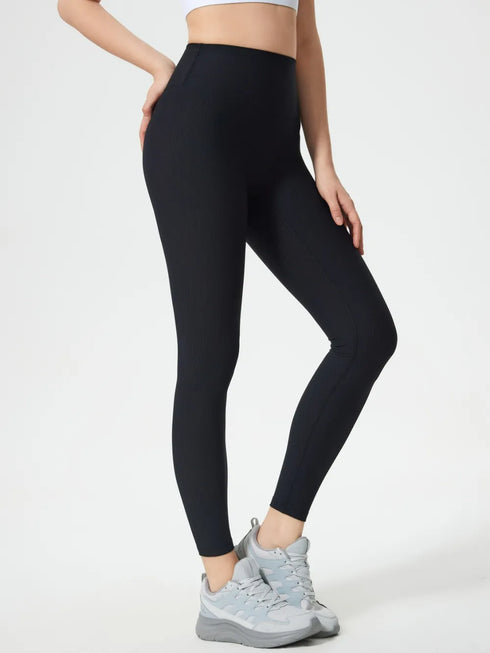 Millennia High Waist Active Leggings Black - Fashorio