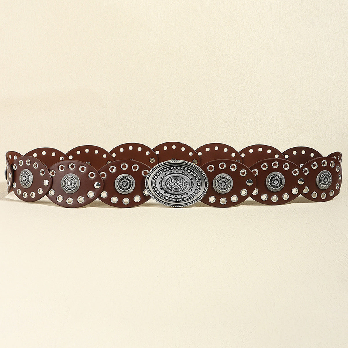 Oval PU Belt - Fashorio