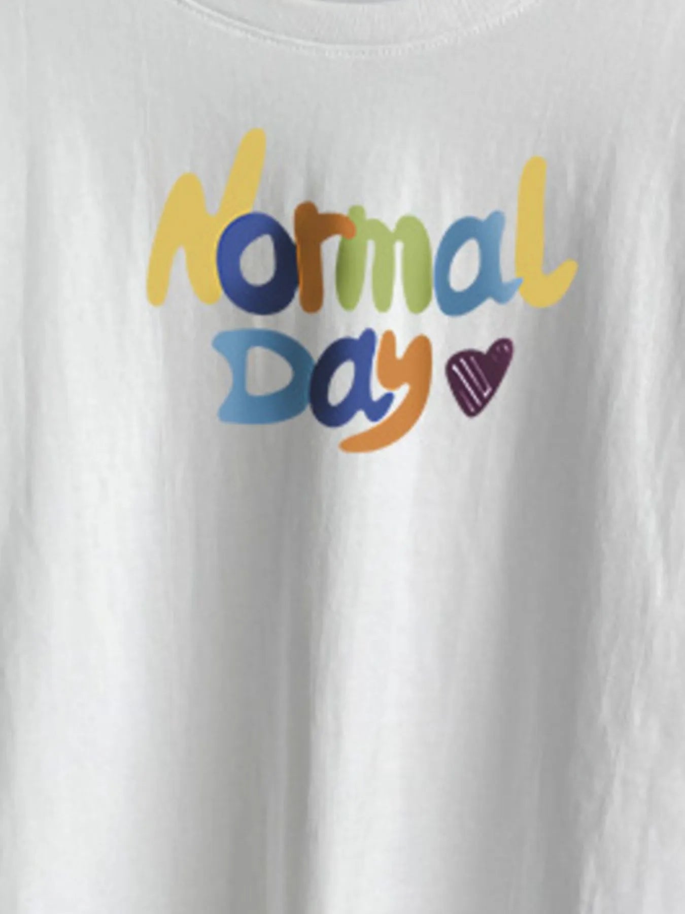 Normal Day Long Sleeve T-Shirt - Fashorio