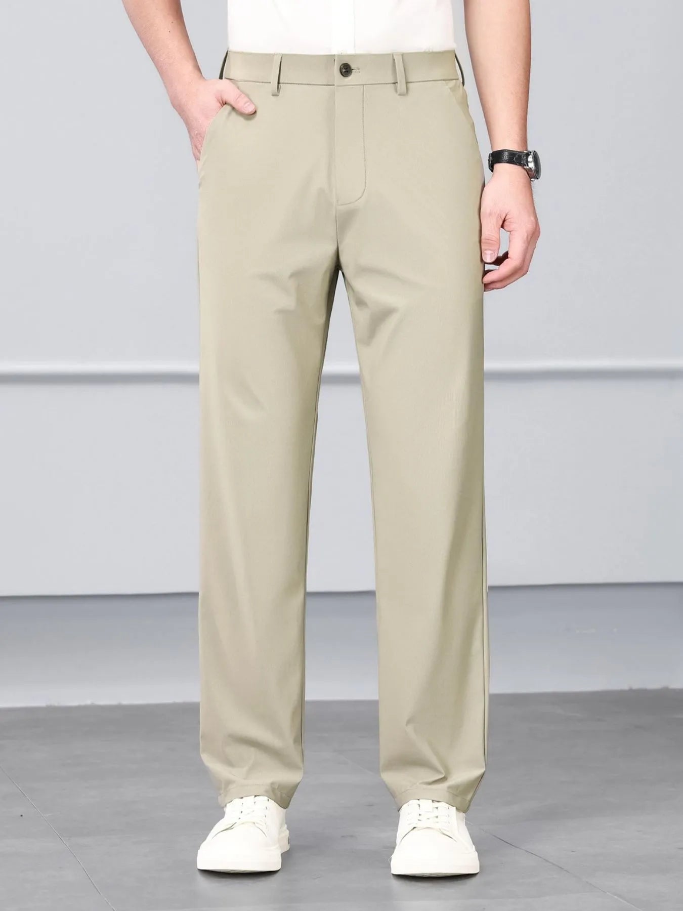 Men's Loose Fit Jeans with Pockets - Fashorio
