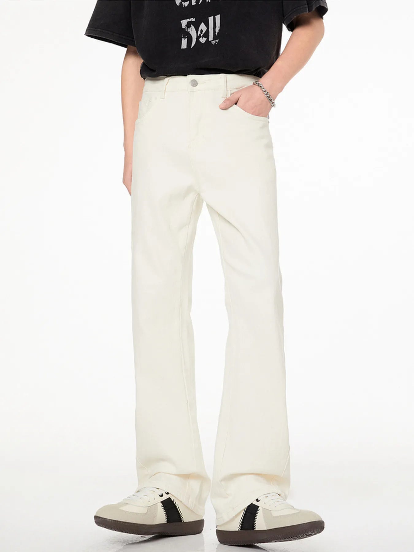 Men's Flare Leg Jeans - Fashorio