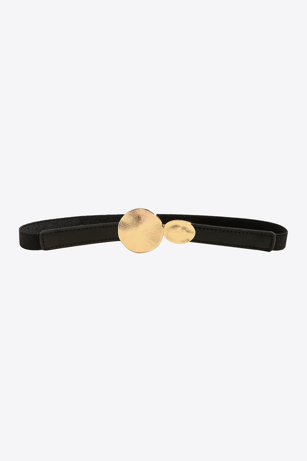 PU Leather Belt Black One Size - Fashorio