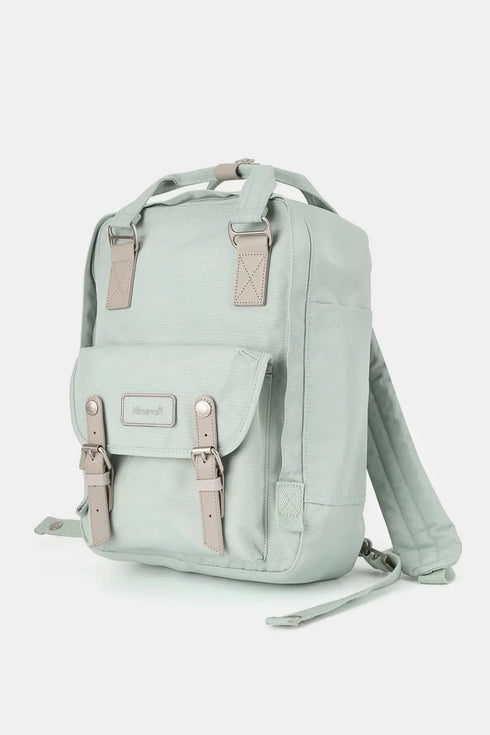 Himawari Contrast Water and Scratch-Resistant Nylon Backpack Bag - Fashorio