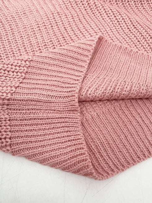 One-Shoulder Ribbed Knit Top with Relaxed Fit - Fashorio