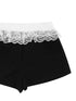 Lace Detail Shorts - Fashorio
