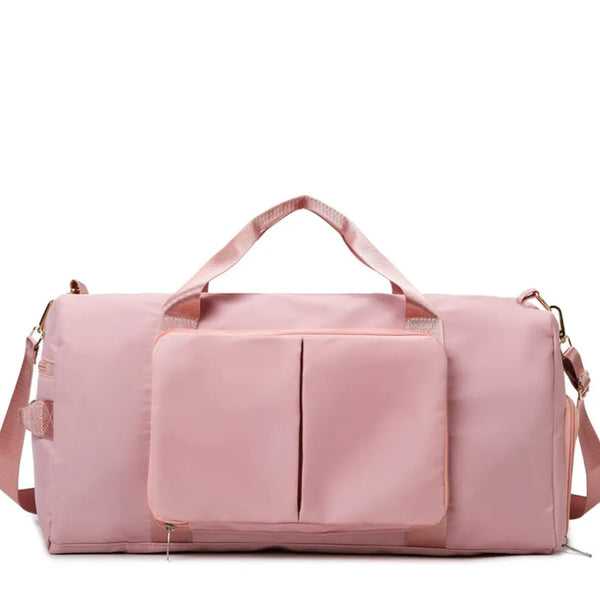 Wet and Dry Separation Travel Bag Pale Blush One Size - Fashorio