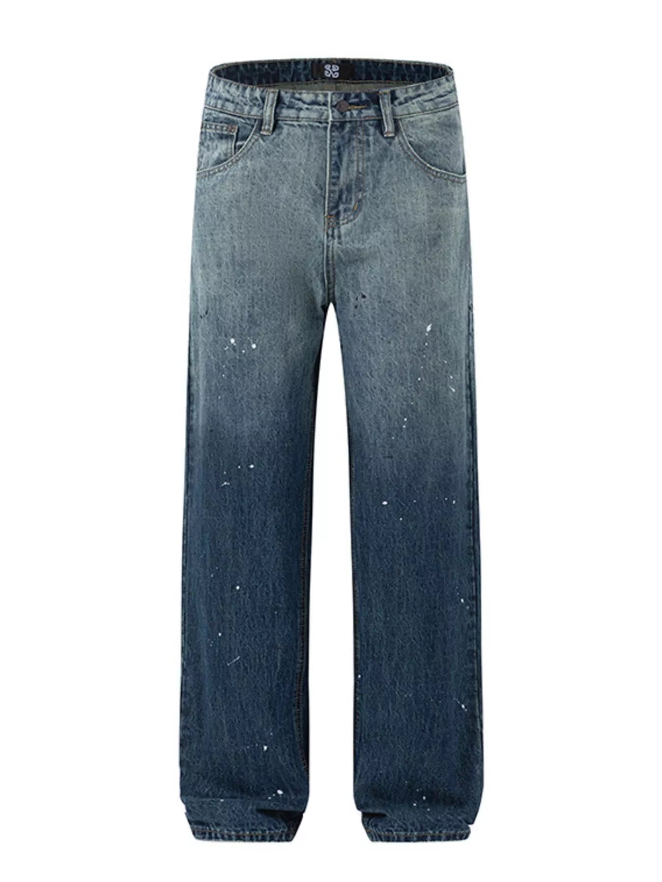 Men's Full Size Wide Leg Jeans Plus Size - Fashorio