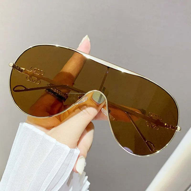 Gradient Aviator Sunglasses styleD One Size - Fashorio