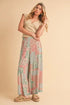 Aemi+Co Printed Wide Leg Pants - Fashorio