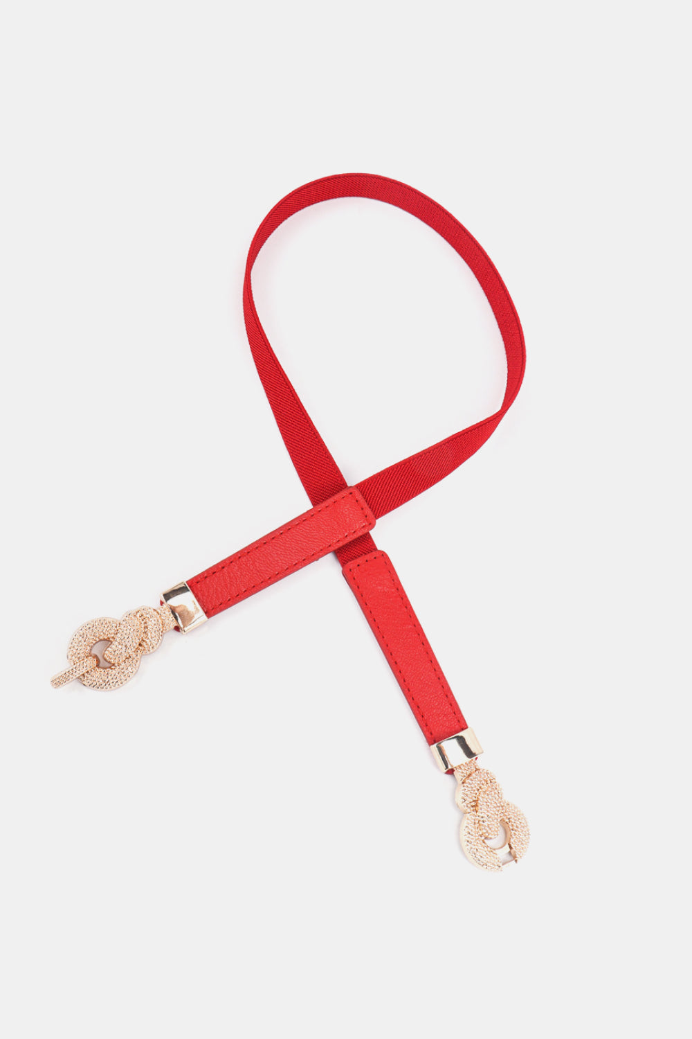 Zinc Alloy Buckle PU Leather Belt - Fashorio