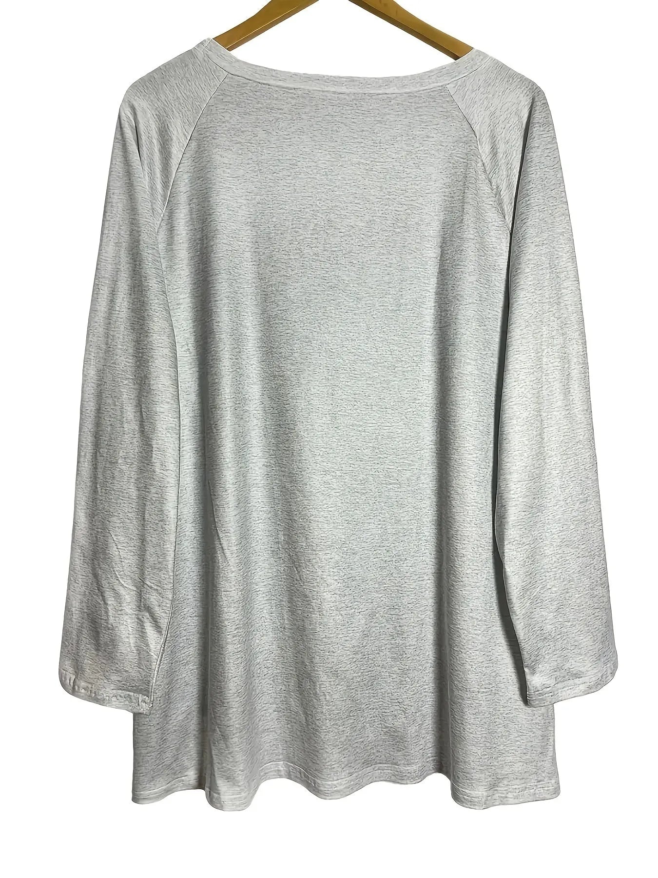 Bohemian Wolf Print Long Sleeve T-Shirt - Fashorio