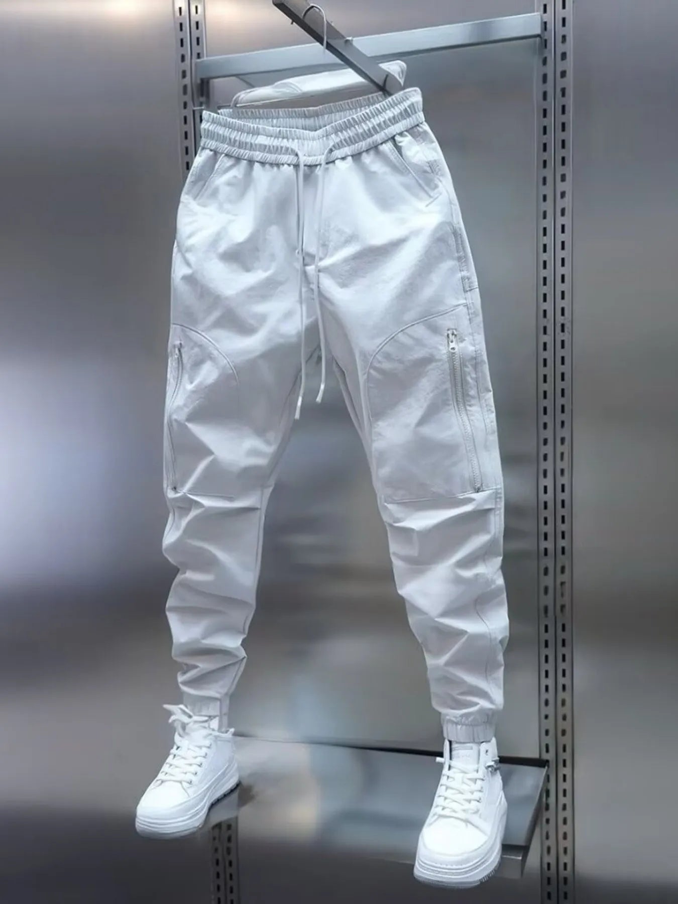 Men's Plus Size Elastic Waist Joggers - Fashorio