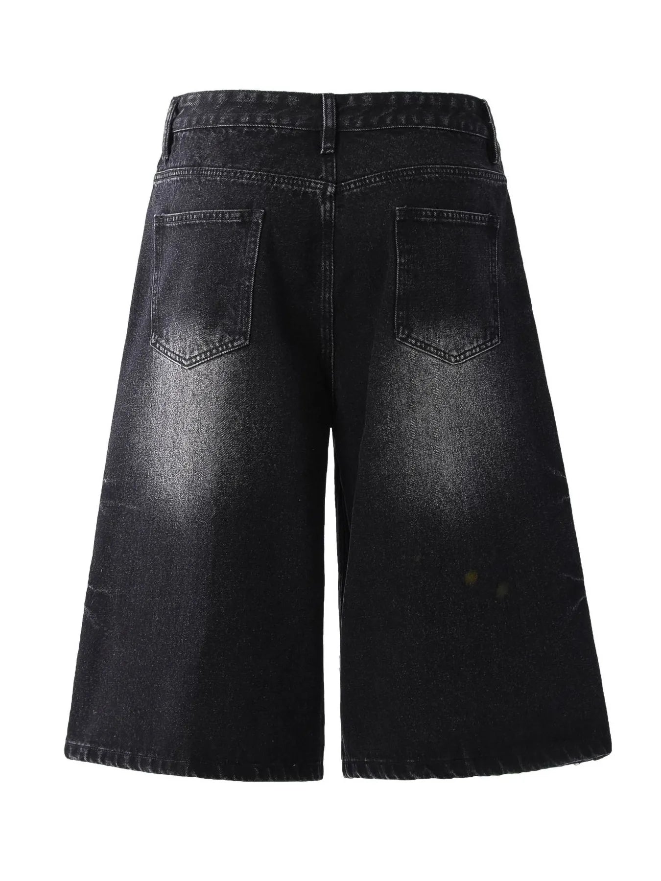Men's Wide-Leg Denim Shorts - Fashorio