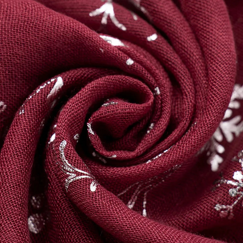Christmas Element Polyester Scarf - Fashorio