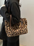 Faux Fur Leopard Shoulder Bag - Fashorio