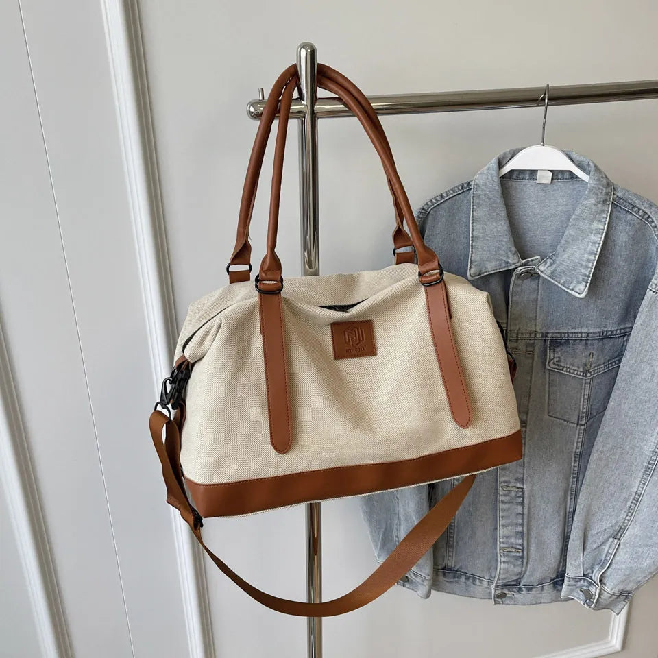 Contrast Travel Bag - Fashorio