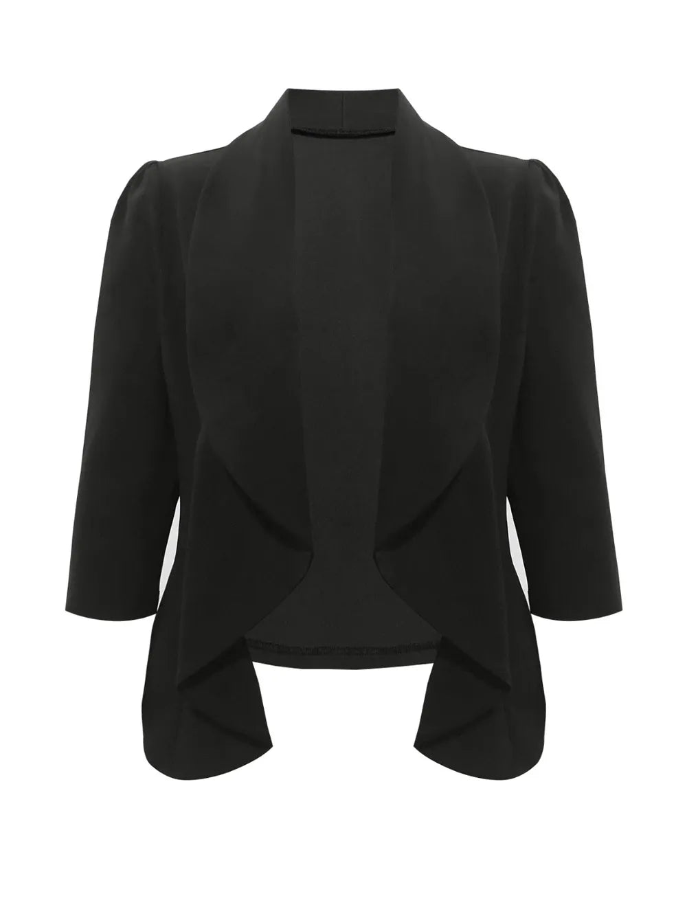 Three-Quarter Sleeve Blazer - Fashorio